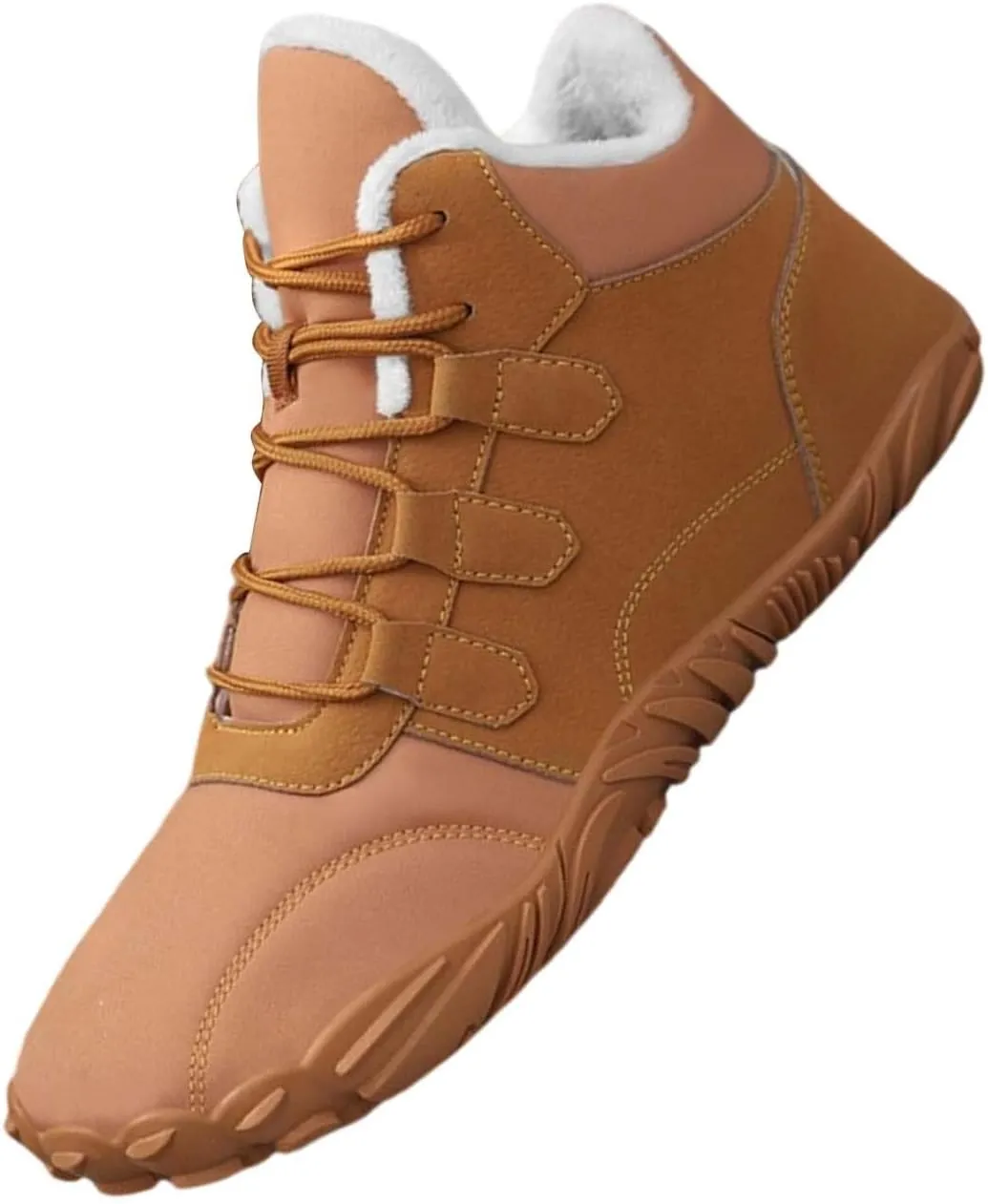 Men's Work Boots Wide Width Hiking Sneakers Shoes Warm Women Working Shoes Nonslip Winter Outdoor Botas Waterproof Non Slip Hike Grounded Footwear