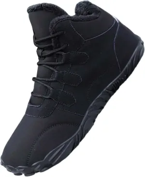 Men's Work Boots Wide Width Hiking Sneakers Shoes Warm Women Working Shoes Nonslip Winter Outdoor Botas Waterproof Non Slip Hike Grounded Footwear