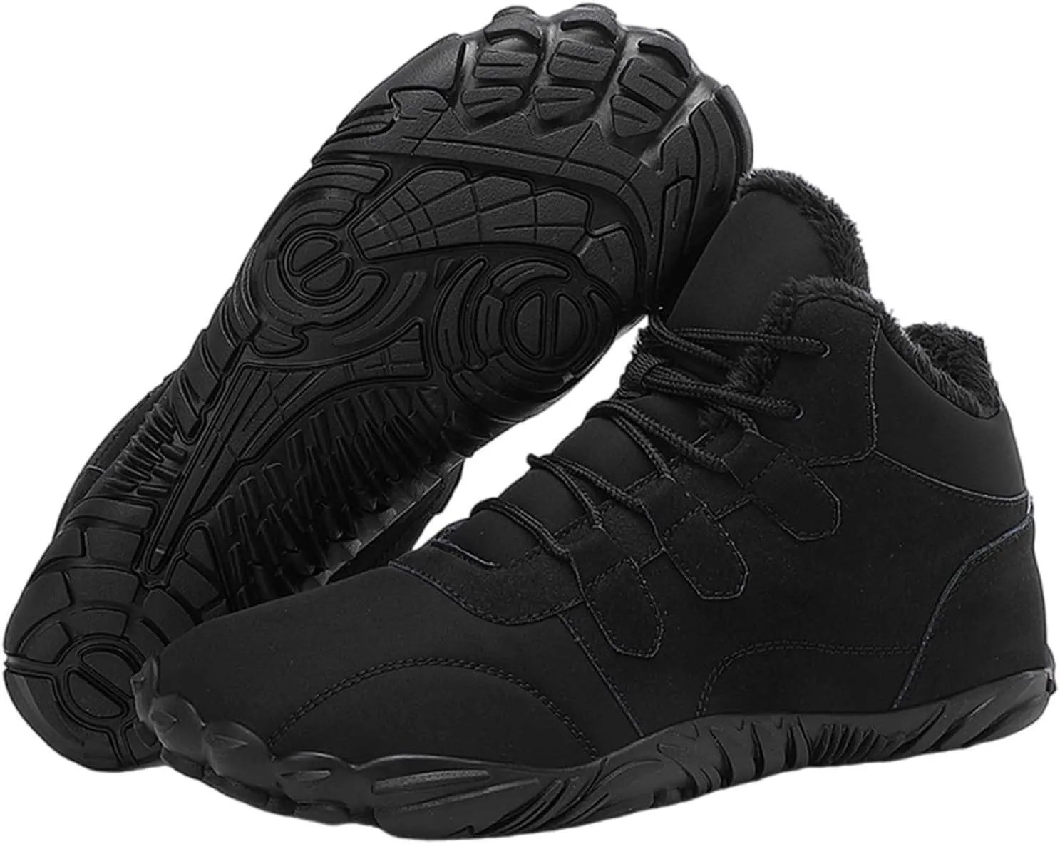 Men's Work Boots Wide Width Hiking Sneakers Shoes Warm Women Working Shoes Nonslip Winter Outdoor Botas Waterproof Non Slip Hike Grounded Footwear