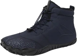 Men's Work Boots Wide Width Hiking Sneakers Shoes Warm Women's Safety Shoes Composite Toe Waterproof Platform Botas Slip Resistant Hike Grounded Footwear