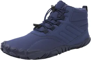 Men's Work Boots Wide Width Hiking Sneakers Shoes Warm Women's Safety Shoes Composite Toe Waterproof Platform Botas Slip Resistant Hike Grounded Footwear