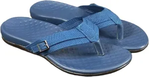 Plantar Fasciitis Feet Sandal with Arch Support Orthotic Flip Flops for Flat Orthopedic Comfortable Feet Heel Pain for Women Walking Beach River Pool Casual Flat Flip-Flops Slippers