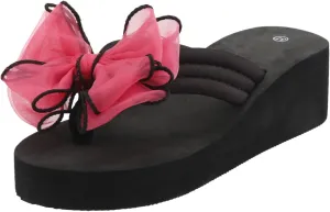 Sandals for Women Wedge Shoes Summer New Plus Size High Heel Sandals Women's Fashion Beach Women's Shoes Flip Flops