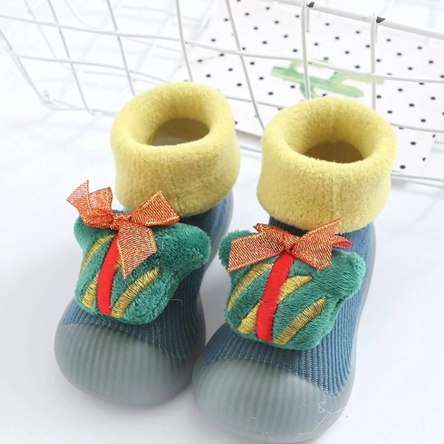 Shoes for Kids,Snow Christmas Baby Socks Shoes Children Baby Socks Cartoon Baby Toddler Floor Socks Shoes Boy Shoes
