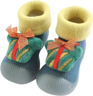 Shoes for Kids,Snow Christmas Baby Socks Shoes Children Baby Socks Cartoon Baby Toddler Floor Socks Shoes Boy Shoes