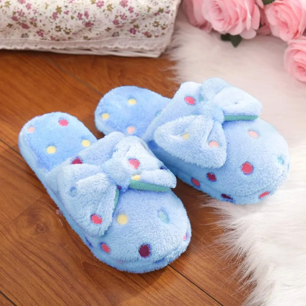 Slippers for Women Indoor Comfy Warm Plush Slip-On House Slipper Indoor and Outdoor Men Fluffy Cute Slippers