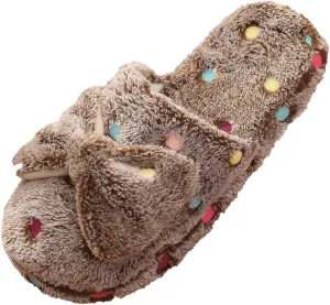Slippers for Women Indoor Comfy Warm Plush Slip-On House Slipper Indoor and Outdoor Men Fluffy Cute Slippers