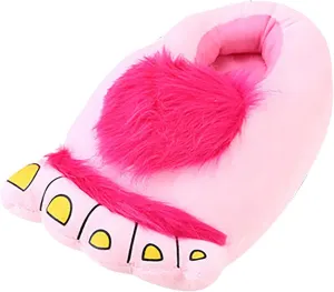 Slippers for Women Indoor Cute Animal Plush Flip Flop Cozy Memory Foam Open Toe Indoor House Shoes