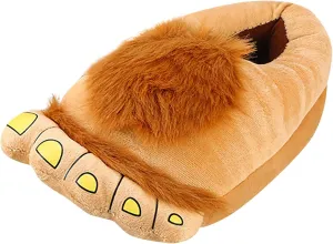 Slippers for Women Indoor Cute Animal Plush Flip Flop Cozy Memory Foam Open Toe Indoor House Shoes