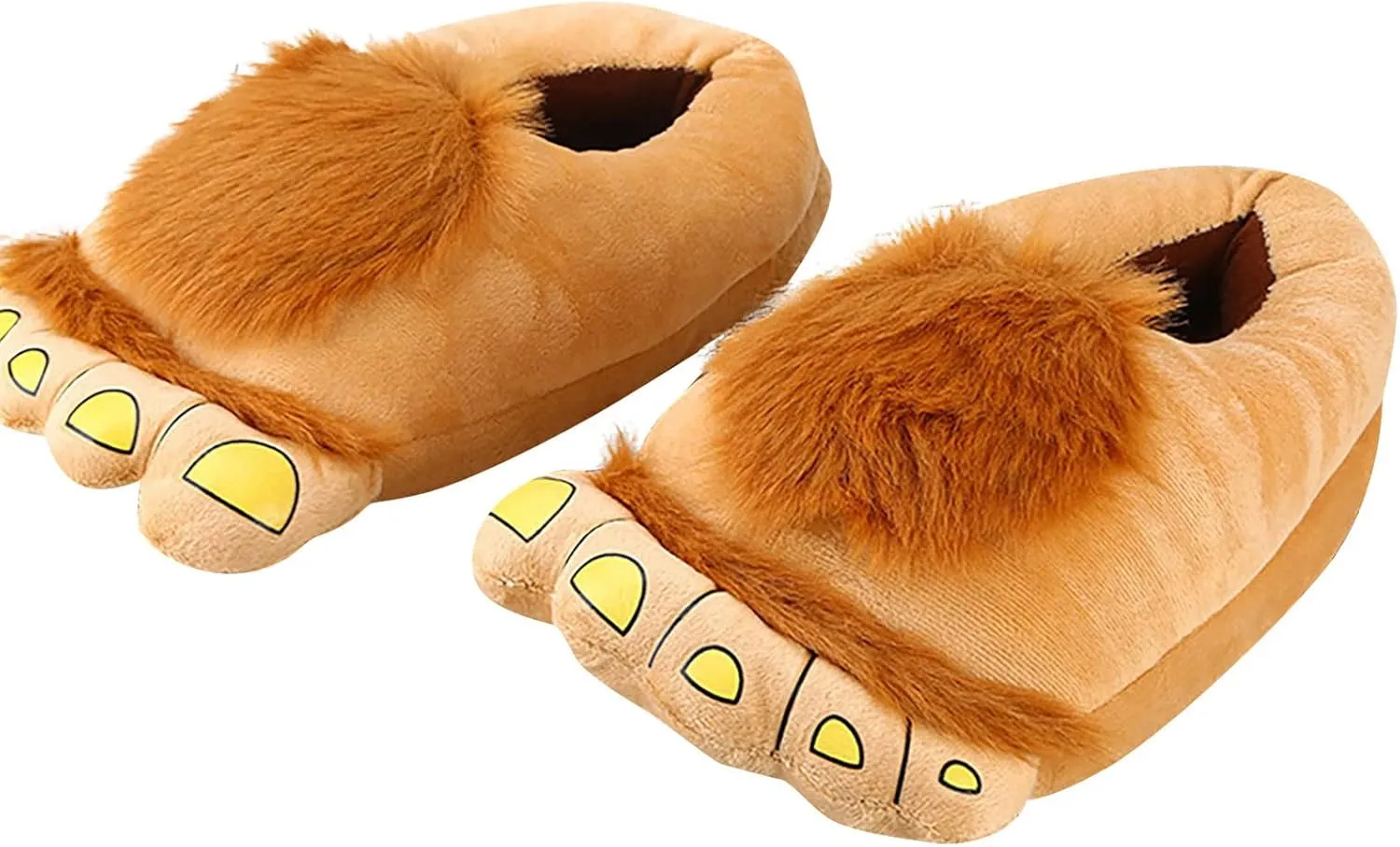Slippers for Women Indoor Cute Animal Plush Flip Flop Cozy Memory Foam Open Toe Indoor House Shoes