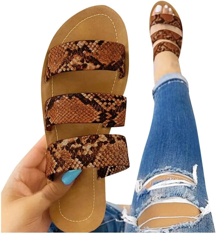 Slippers for Women Wide Width Gibobby 2019 Comfy Platform Sandals Shoes Summer Beach Travel Slipper Flip Flop