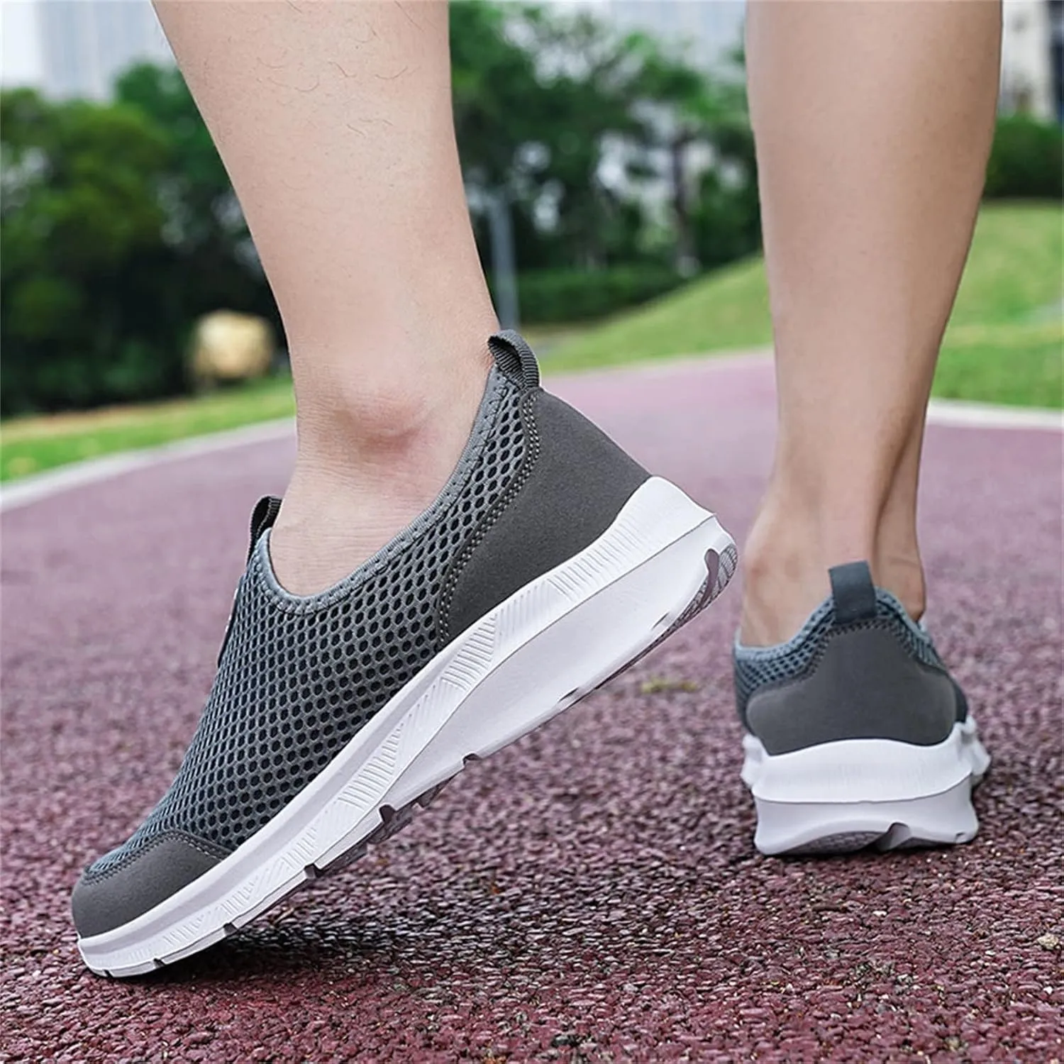 Sneakers for Men Work Shoes Lightweight Comfortable Sneakers Slip-Resistant Composite Toe Shoes