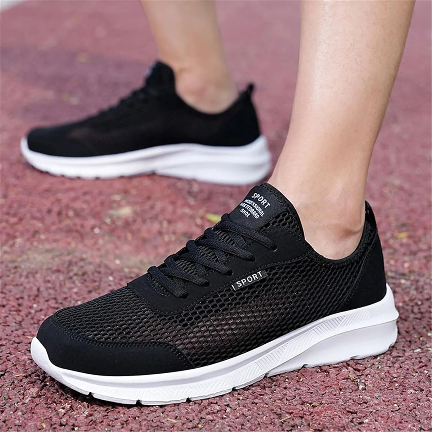 Sneakers for Men Work Shoes Lightweight Comfortable Sneakers Slip-Resistant Composite Toe Shoes
