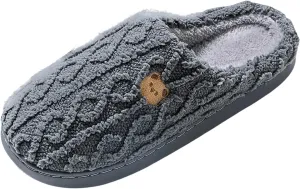 Soft Bear Pattern Plush Slippers Super Cute & Insulated Effortless Slip On For Cozy Indoor Outdoor Slipper Boots