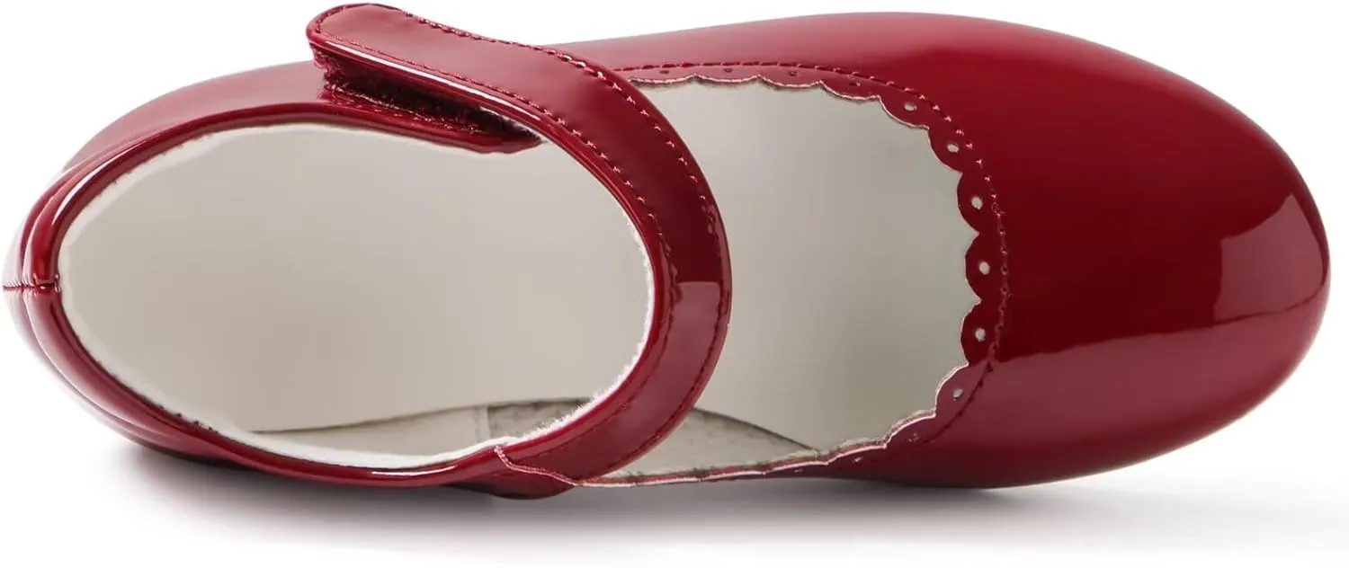Tap Dance Shoes for Girls(Toddler/Little Kid/Big Kid),Easy on/Off Design.
