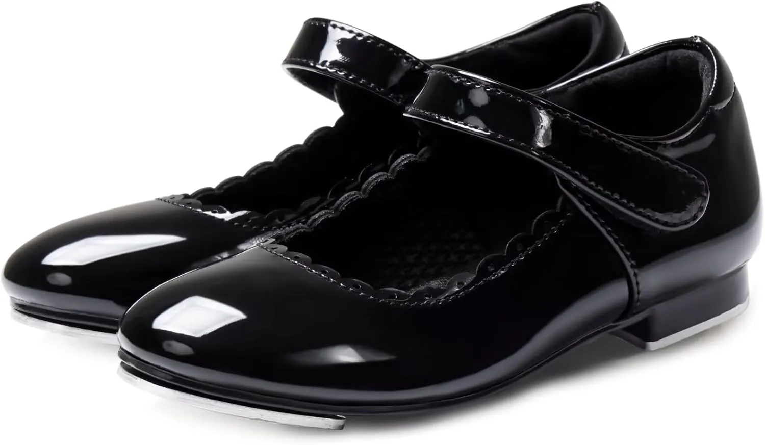 Tap Dance Shoes for Girls(Toddler/Little Kid/Big Kid),Easy on/Off Design.