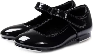 Tap Dance Shoes for Girls(Toddler/Little Kid/Big Kid),Easy on/Off Design.
