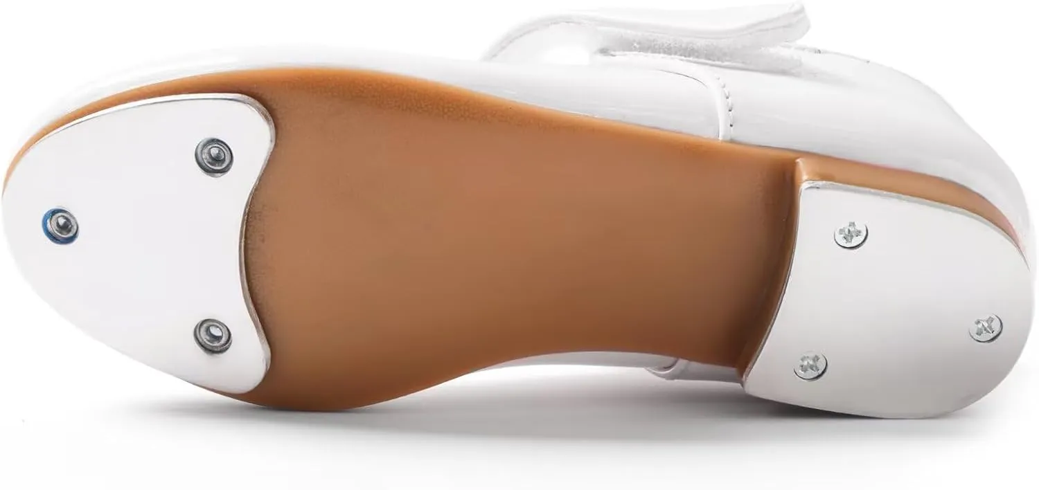 Tap Dance Shoes for Girls(Toddler/Little Kid/Big Kid),Easy on/Off Design.