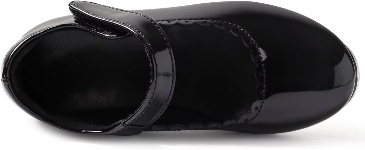 Tap Dance Shoes for Girls(Toddler/Little Kid/Big Kid),Easy on/Off Design.