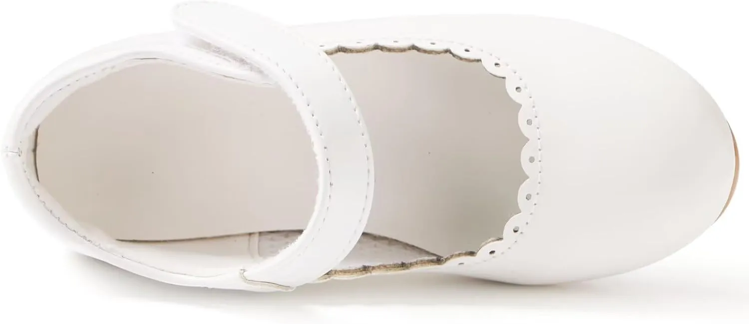 Tap Dance Shoes for Girls(Toddler/Little Kid/Big Kid),Easy on/Off Design.