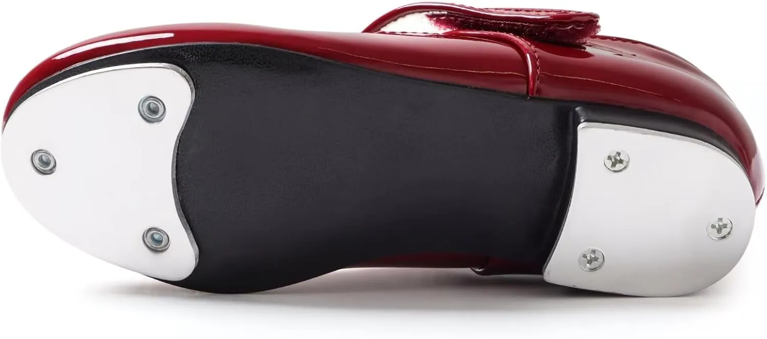 Tap Dance Shoes for Girls(Toddler/Little Kid/Big Kid),Easy on/Off Design.