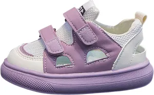 Toddler Boys Mesh Sneakers Little Kid Open Toe Sport Shoes Baby Infant First Walking Non Slip Shoes Breathable Comfy