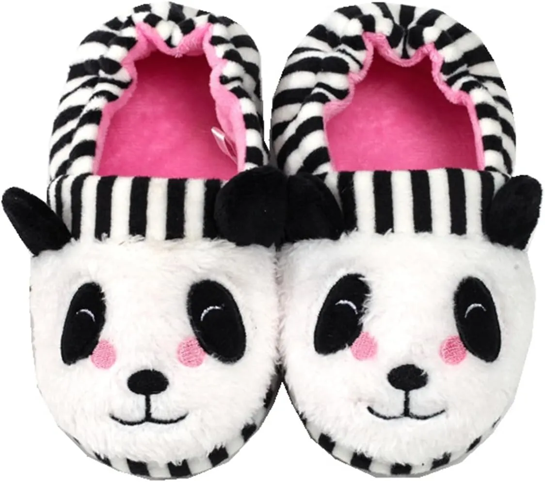 Toddler Girls Slippers Pink House Shoes Anti Slip Memory Foam Slippers for Girls