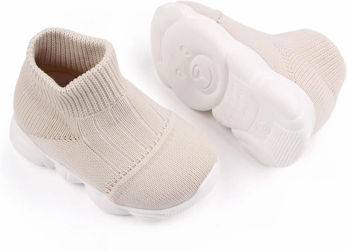 Toddler Shoes Boys Boys and Girls Children's Shoes Fly Weaving Mesh Shoes Breathable Non Slip Noisy Shoes for Kids