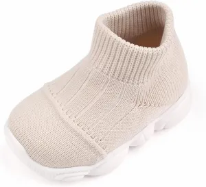 Toddler Shoes Boys Boys and Girls Children's Shoes Fly Weaving Mesh Shoes Breathable Non Slip Noisy Shoes for Kids