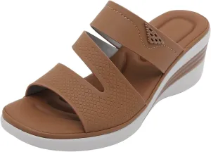 Vacation Sandals for Women Summer Beach Walking Cushion Sandals Arch Support Sandals Comfortable Slides Sandals