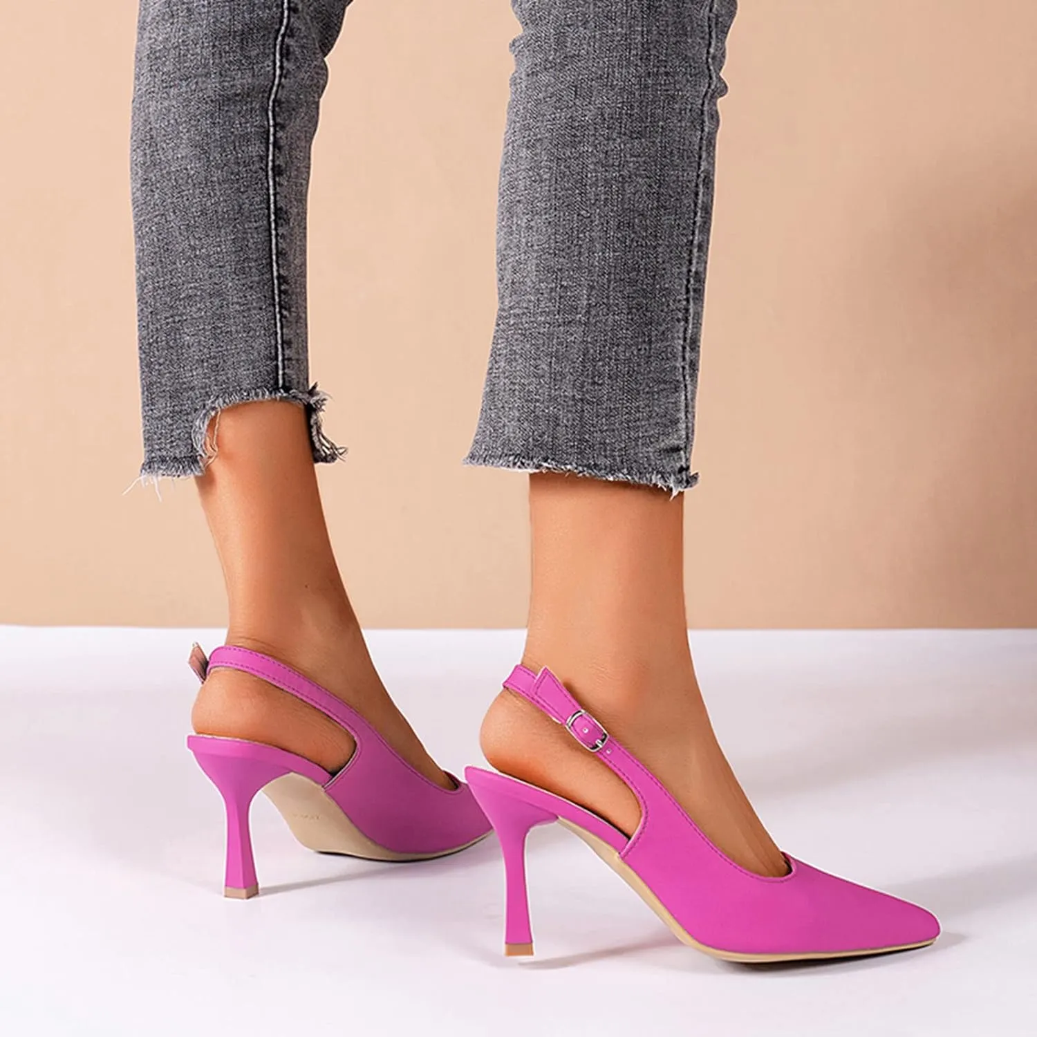 Women Casual Wedge Sandals Low Heel Summer Dressy Open Toe Elastic Ankle Strap Comfortable Platform