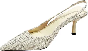 Women Dressy Elastic Strap Sandals Low Wedge Heel Summer Comfortable Open Toe Casual Shoes