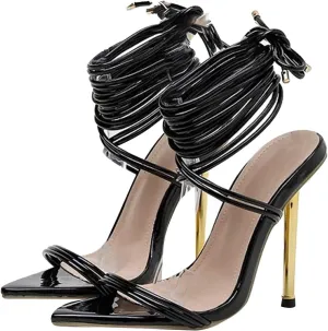 Women Low Block Heel Sandals Summer Casual Comfortable Open Toe Elastic Strap Dressy Wedge Shoes