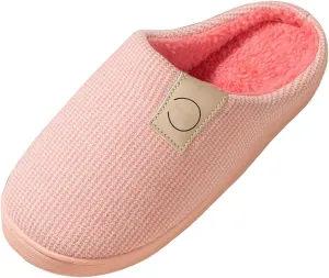 Women's House Slippers Indoor & Outdoor, Fuzzy, Grey, Size 9/10/11, Memory Foam Insole, Faux Fur Lining
