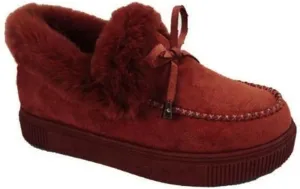 Women's Winter Boot Womens Snow Boots Warm Ankle Booties Comfortable Slip On Outdoor Fur Lined Lining Thickening Walking Winter Shoes for Women