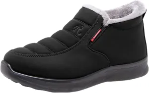 Women's Winter Boots Waterproof Boots Fleece Insulated Boots Platform Winter Work Boots for Women Womens Work Boots