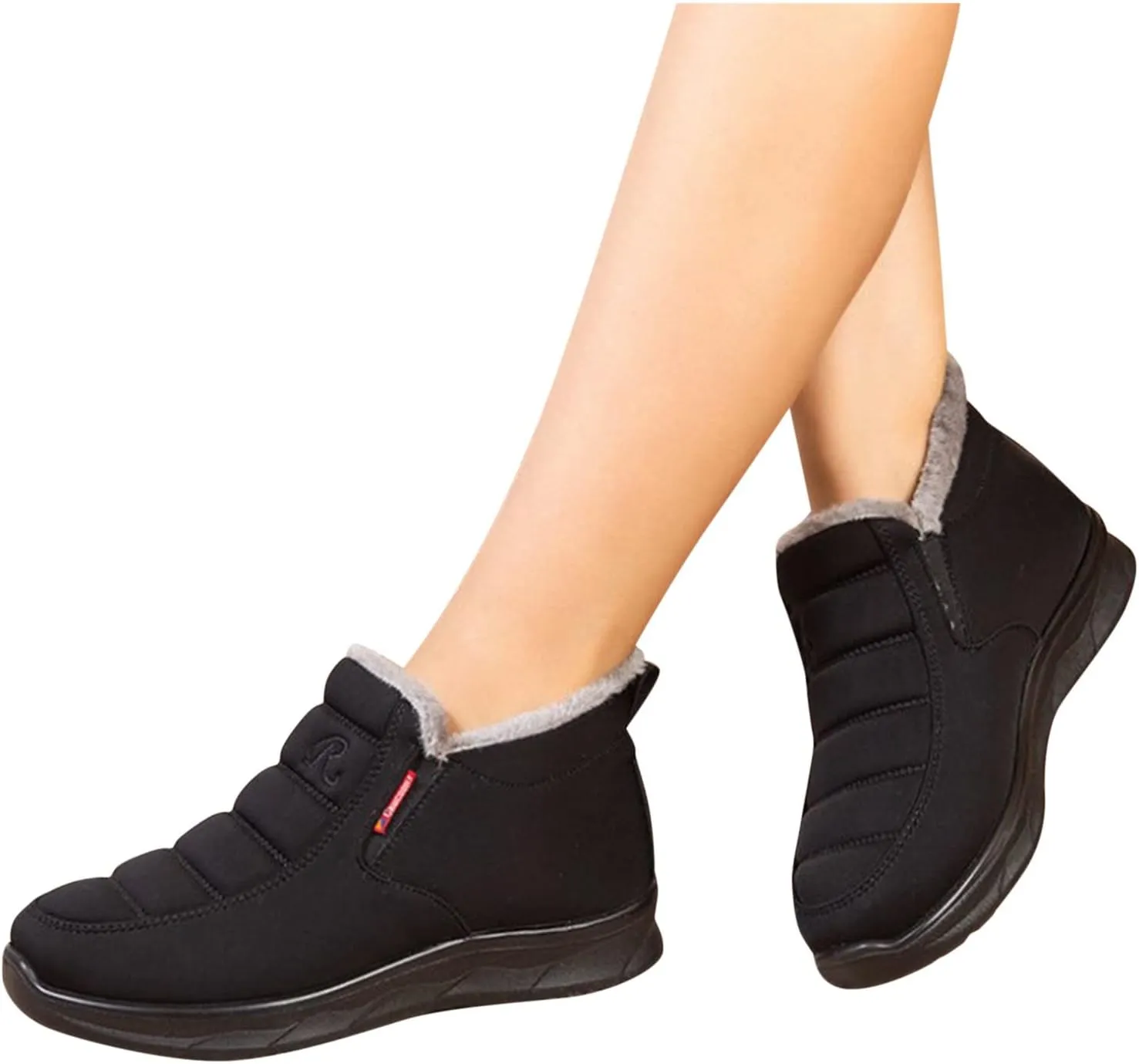 Women's Winter Boots Waterproof Boots Fleece Insulated Boots Platform Winter Work Boots for Women Womens Work Boots