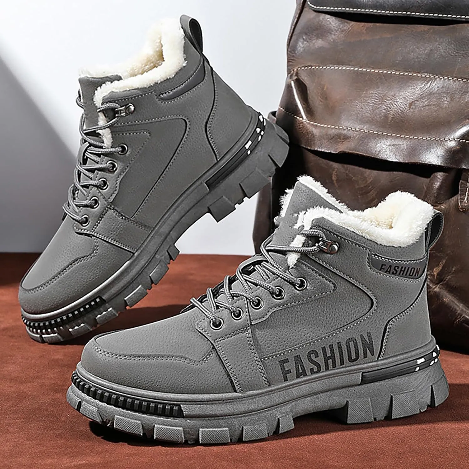 Work Boots for Men Steel Toe Hiking Sneakers Ankle Ladies Workout Shoes for Women Slip On Wide Outdoor Shoes Slip on Loafers Hike Grounded Footwear