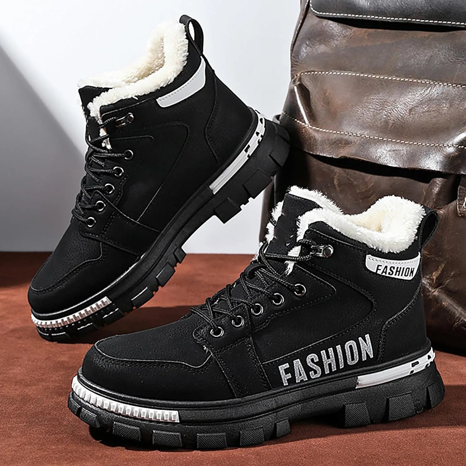 Work Boots for Men Steel Toe Hiking Sneakers Ankle Ladies Workout Shoes for Women Slip On Wide Outdoor Shoes Slip on Loafers Hike Grounded Footwear