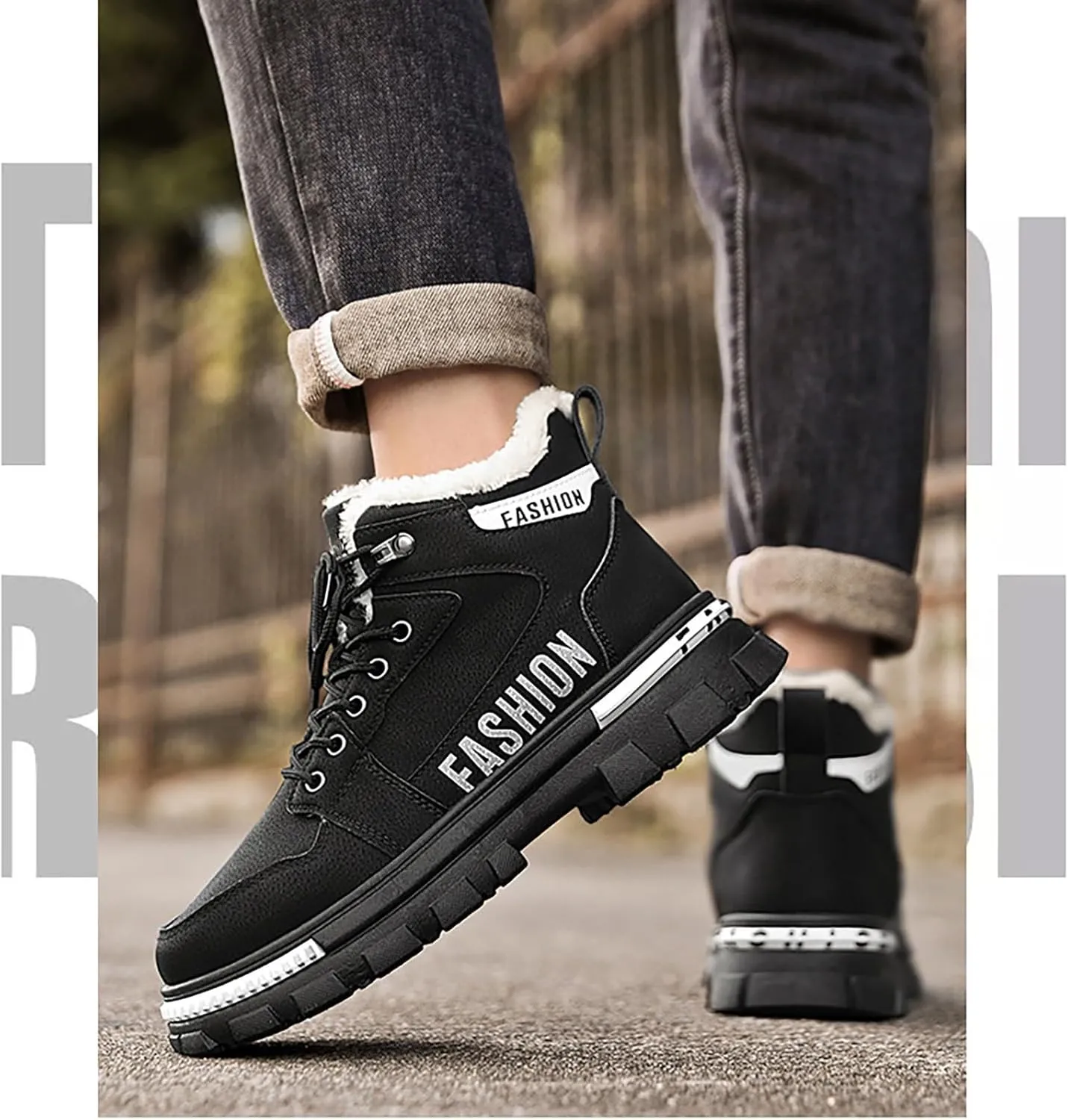 Work Boots for Men Steel Toe Hiking Sneakers Ankle Ladies Workout Shoes for Women Slip On Wide Outdoor Shoes Slip on Loafers Hike Grounded Footwear