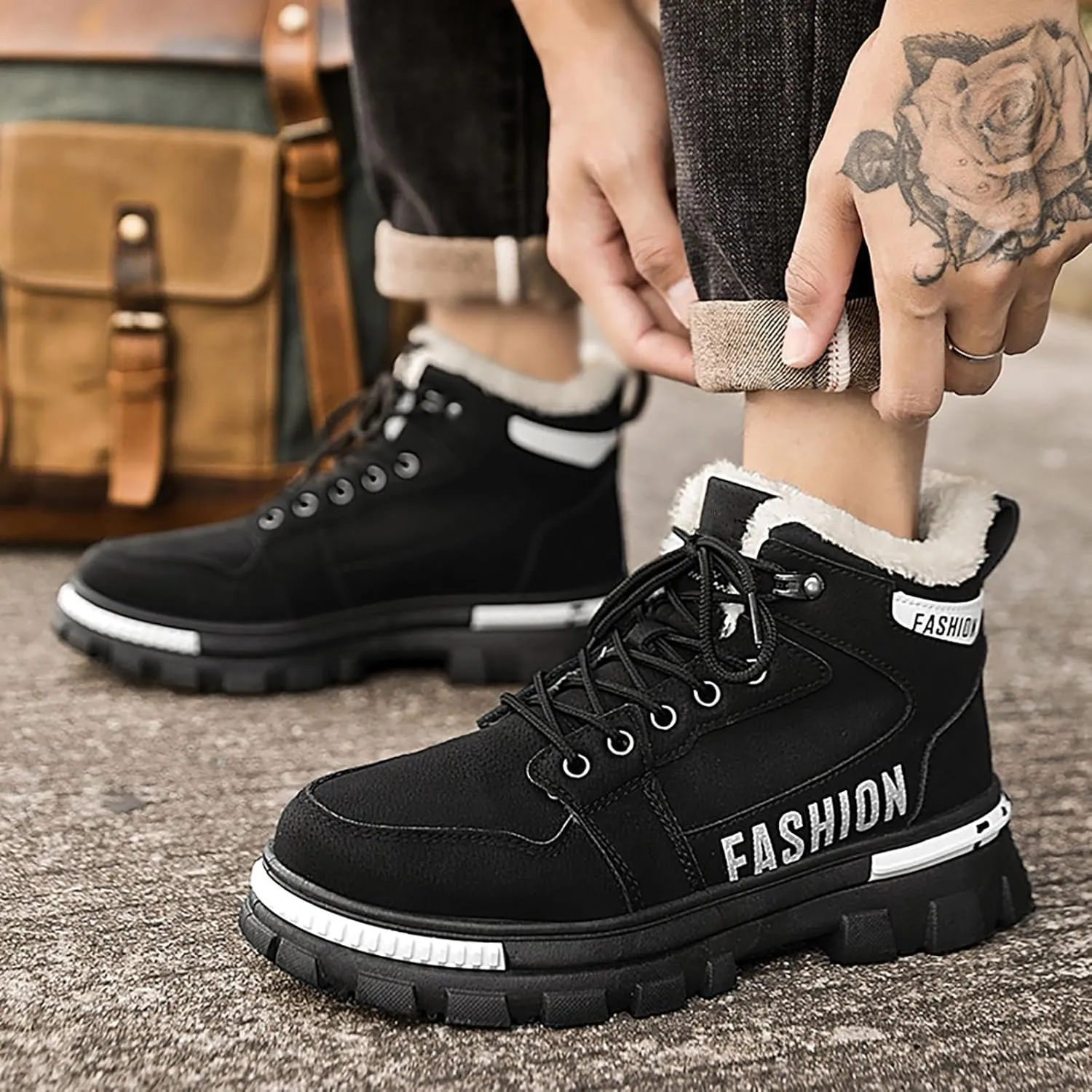 Work Boots for Men Steel Toe Hiking Sneakers Ankle Ladies Workout Shoes for Women Slip On Wide Outdoor Shoes Slip on Loafers Hike Grounded Footwear