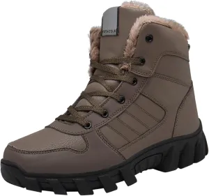 Work Boots for Men Steel Toe Hiking Sneakers Boot with Comfort Women Working Shoes Food Service Waterproof Platform Shoes Work Hike Grounded Footwear